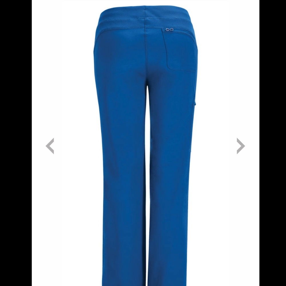 New Cherokee Infinity Drawstring Pants Galaxy Blue - image 8
